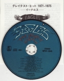 Eagles - Their Greatest Hits 1971-1975, CD & lyric sheet